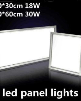 AC90-260V ultra thin flat led panel light 600×600 300×300 1200×300 1200×600 300×600 60×120 18W 30W 48W office down light
