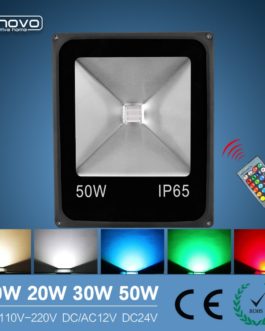 Led Flood Light Outdoor Spotlight Floodlight 10W 20W 30W 50W Wall Washer Lamp Reflector IP65 Waterproof Garden 220V RGB Lighting