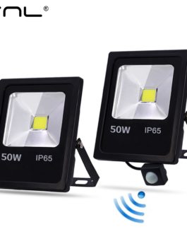 Motion Sensor LED Flood Light 10W 30W 50W AC 220V Waterproof IP65 Reflector Floodlight Lamp foco Led Exterior Spot Outdoor Light
