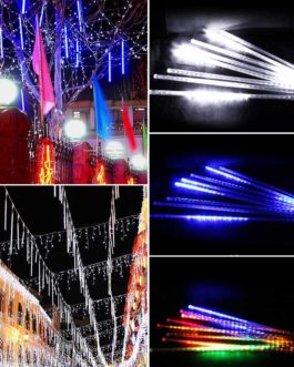 Multi-color 50CM Meteor Shower Rain Tubes AC100-240V LED Christmas Lights Wedding Party Garden Xmas String Light Outdoor