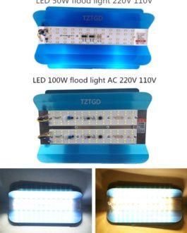 New LED COB 12V 220V 110V LODINE TUNGSTEN 50W 100W 6500K 3000K Flood Light  Spotlight Refletor LED Outdoor Lighting Gargen Lamp